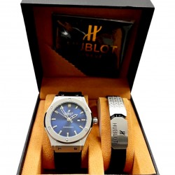 Ρολόι HUBLOT Big Bang Blue Black Titanium 44mm