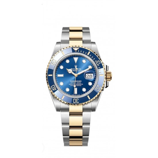 Ρολόι Submariner  Date  rolex Steel & Yellow Gold 126613LB Blue Dial