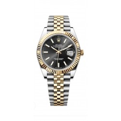 Ρολόι Datejust 41 rolex Steel & Yellow Gold 126333 Black Index Jubilee