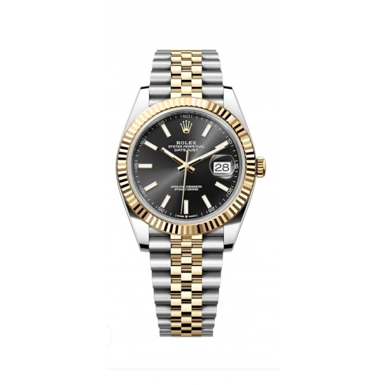 Ρολόι Datejust 41 rolex Steel & Yellow Gold 126333 Black Index Jubilee
