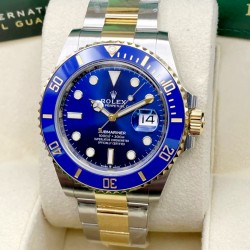 Ρολόι Submariner  Date  rolex Steel & Yellow Gold 126613LB Blue Dial