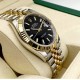 Ρολόι Datejust 41 rolex Steel & Yellow Gold 126333 Black Index Jubilee