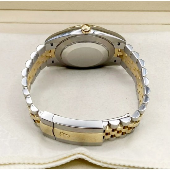 Ρολόι Datejust 41 rolex Steel & Yellow Gold 126333 Black Index Jubilee