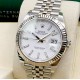 Ρολόι Datejust 41 rolex Steel & White Gold 126334 White Index Oyster