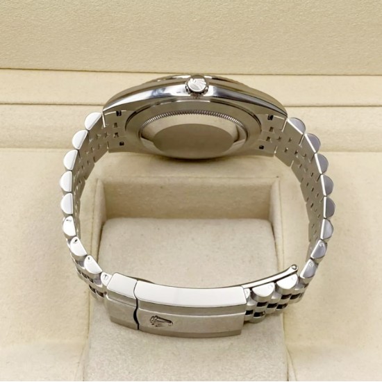 Ρολόι Datejust 41 rolex Steel & White Gold 126334 White Index Oyster