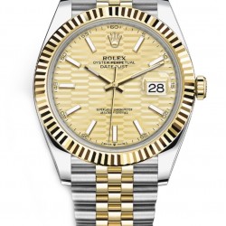 Ρολόι  Datejust 36 rolex Steel & Yellow Gold 126233 Champagne Index Oyster